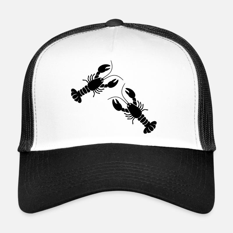 two lobsters Trucker Cap