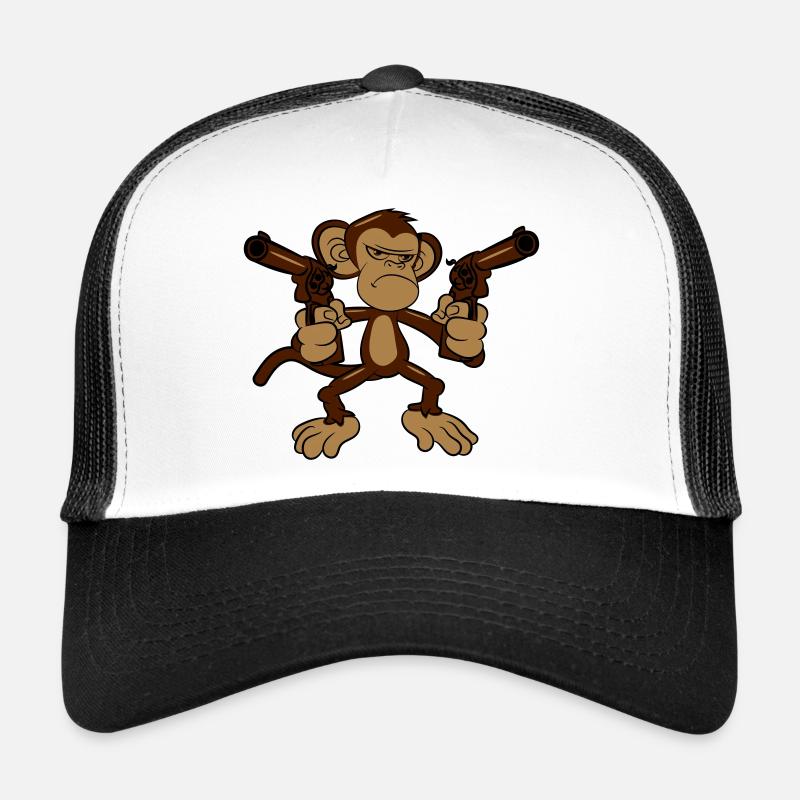 armes affe pistolets Casquette trucker 