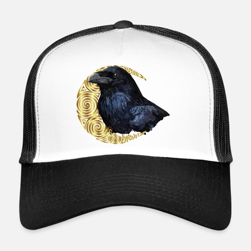Rabe - Trucker Cap - Weiß/Schwarz