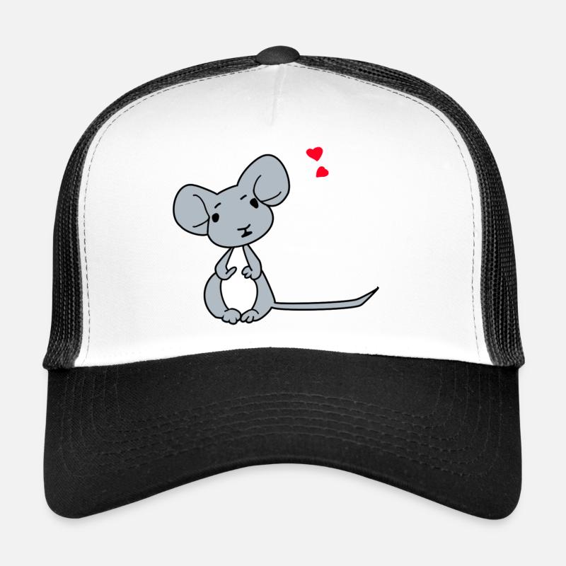 Mouse heart Trucker Cap
