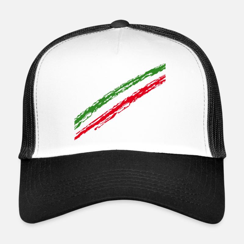 Italien Streifen Trucker Cap