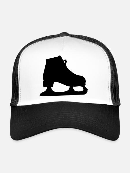 Figure skating Figure skating - Trucker Cap - white/black - Front