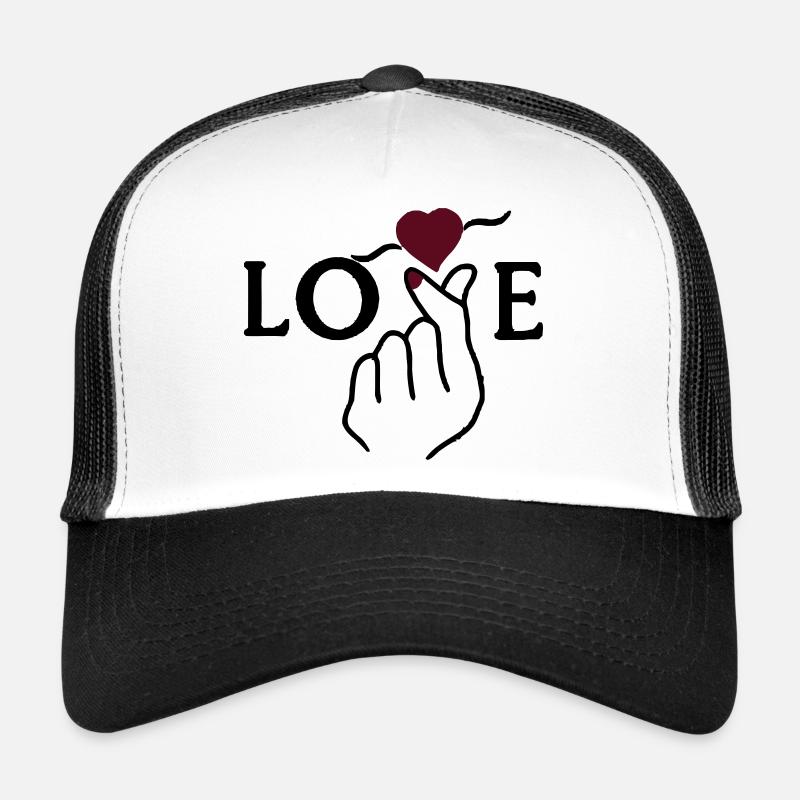 Love hand langage des signes Casquette trucker 