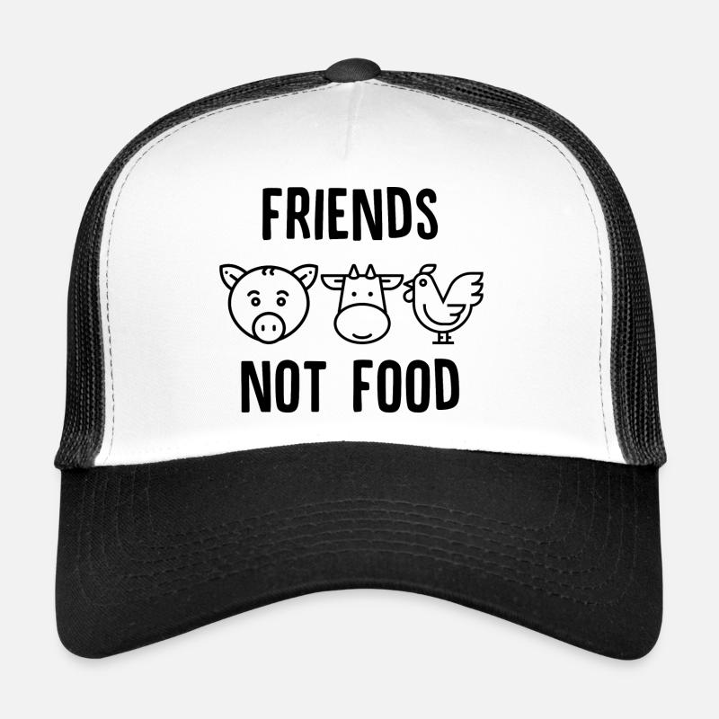 Amis pas de nourriture Casquette trucker 