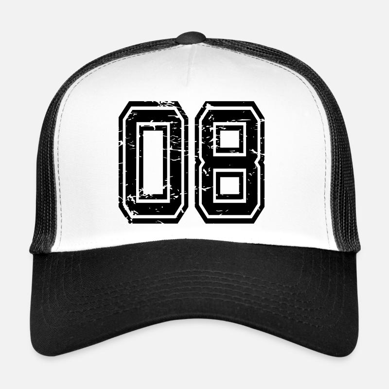 08 Artvin - Trucker Cap - Weiß/Schwarz