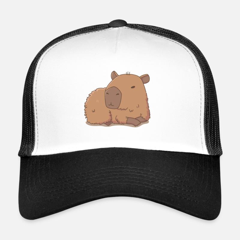 Capybara s’ment et se détend Casquette trucker 