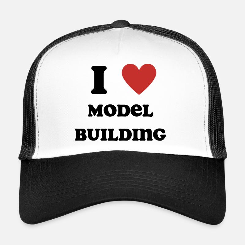 Ich liebe Modellbau Trucker Cap