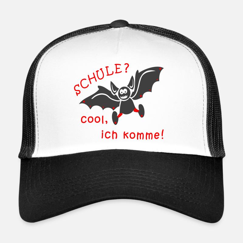 Schule Kindergarten Fledermaus Trucker Cap