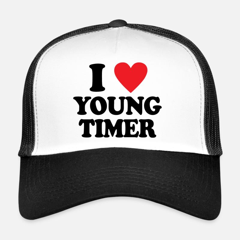 Youngtimer Oldtimer Car Collector Gift Tournevis - Casquette trucker  - blanc/noir