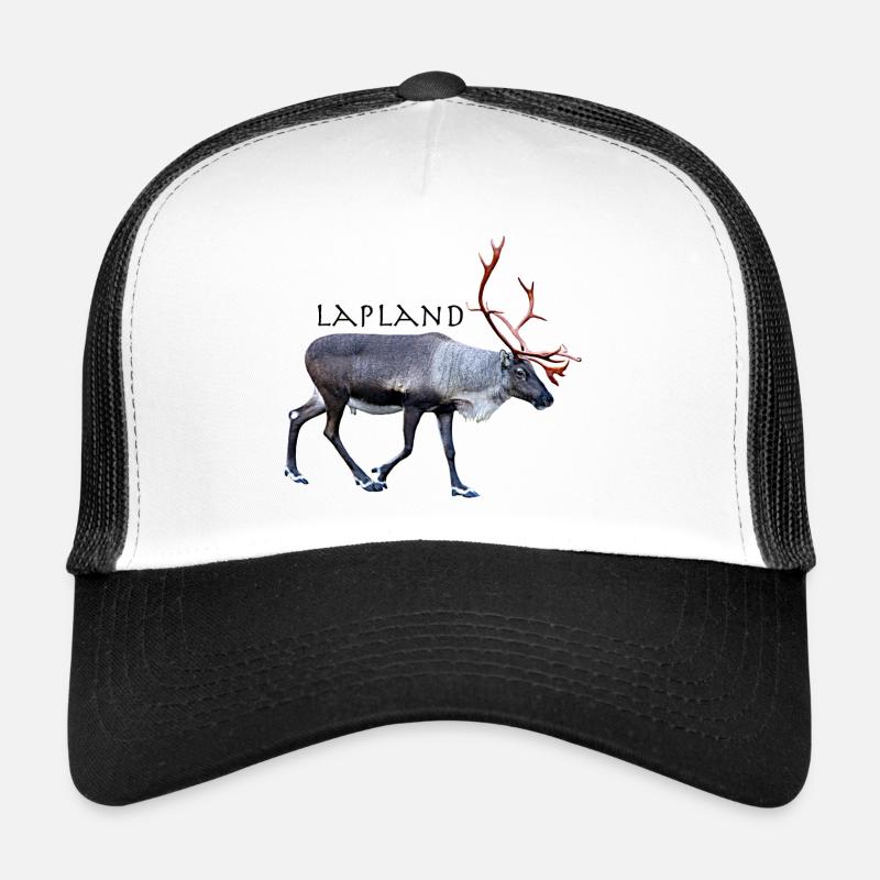 Lappland - Trucker Cap - Weiß/Schwarz