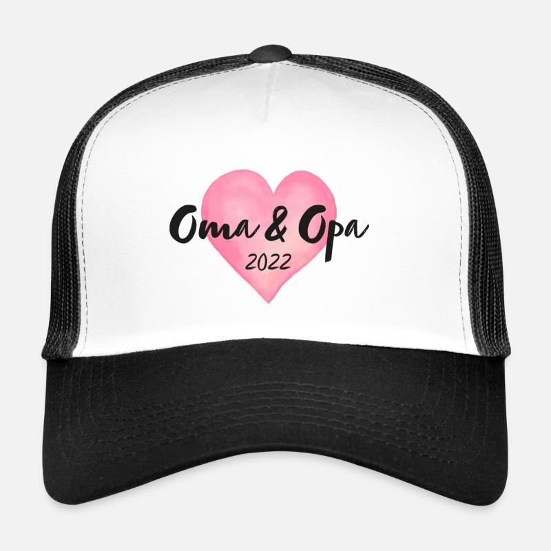 Oma & Opa 2022 Herz Trucker Cap