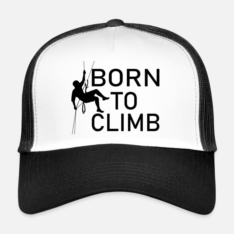 Bouldering Climbing Climbing - Trucker Cap - white/black