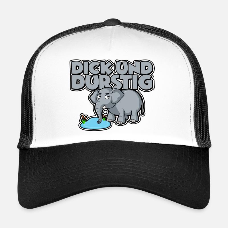 Dick und durstig Trucker Cap