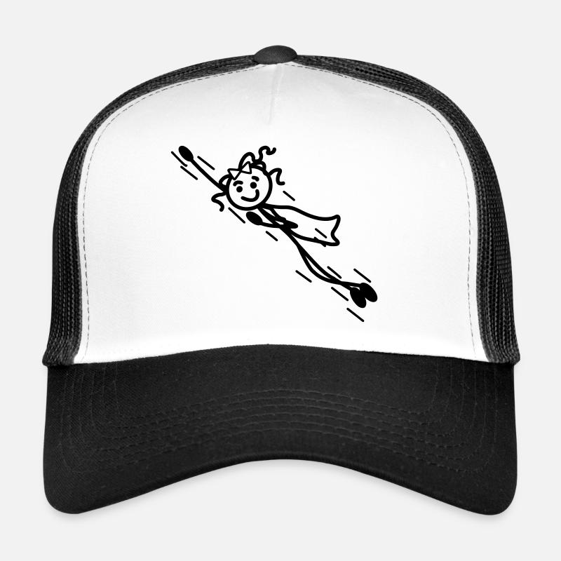 Superwoman vole vite avec cape Casquette trucker 