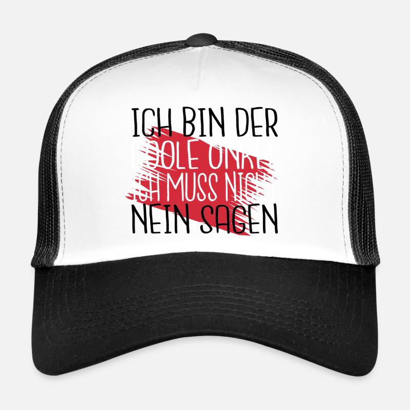 geburtstagsgeschenk lustig statement onkel zitat Trucker Cap
