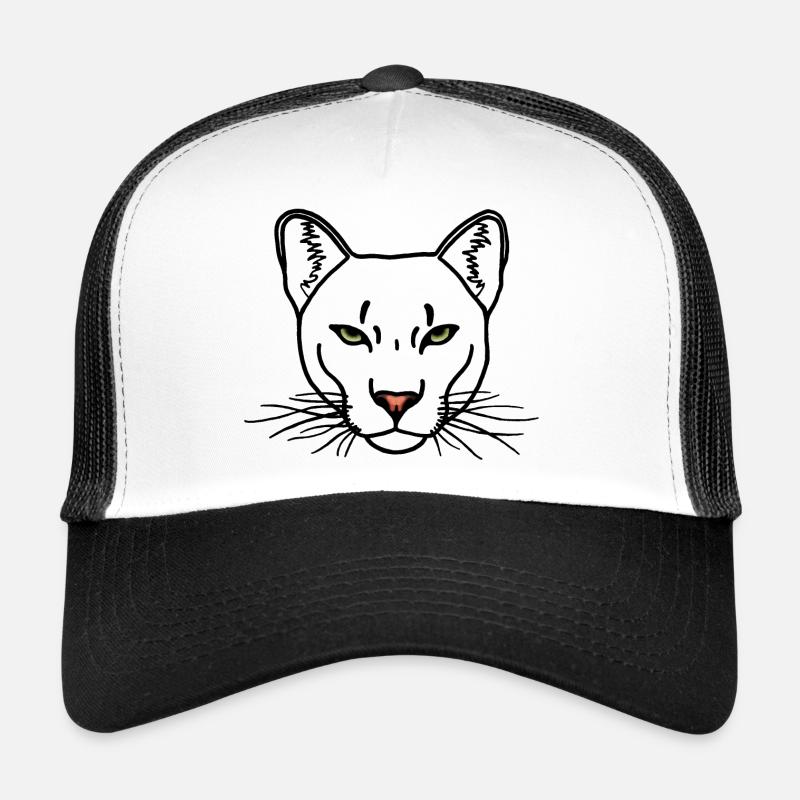 Cougar black R6Z Trucker Cap