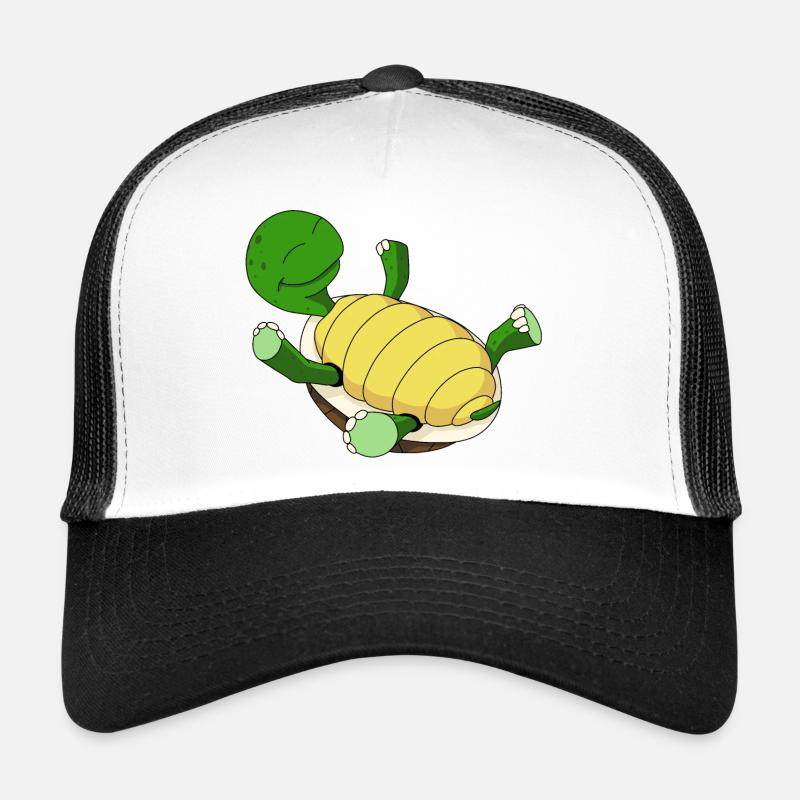 Tortue sur le dos Casquette trucker 