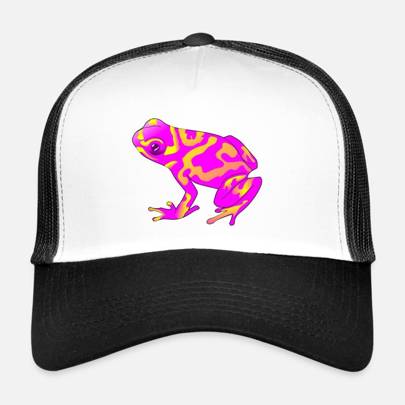 frog - Trucker Cap - white/black