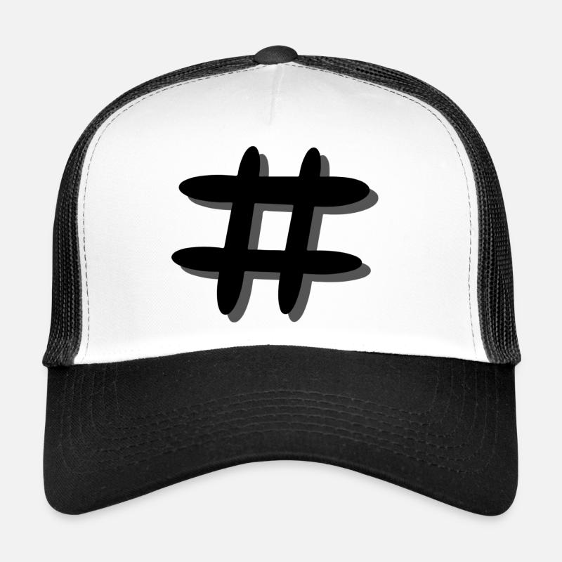 Hashtag Casquette trucker 