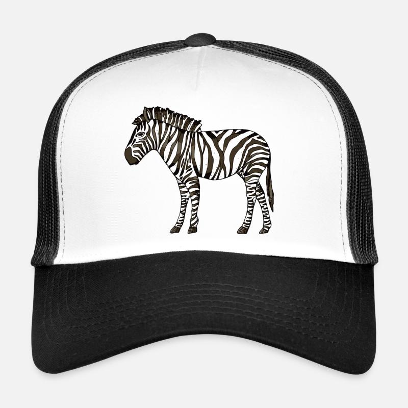 Zebra Trucker Cap