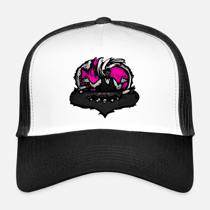 Blackjack.pink Trucker Cap