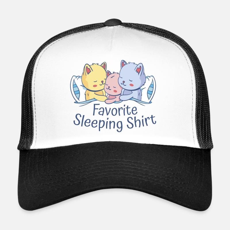 Cat Pyjamas Cat Sleep Outfit Kitten Trucker Cap