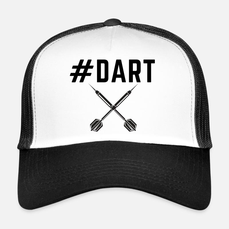 Dart - Trucker Cap - Weiß/Schwarz