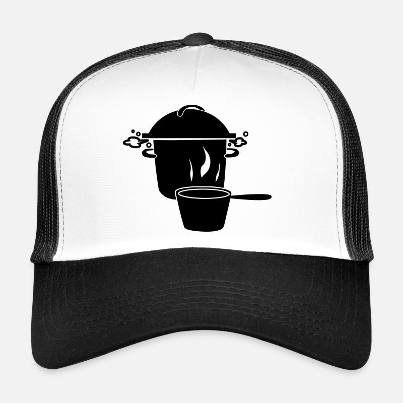 Soup pan and milk pan Trucker Cap