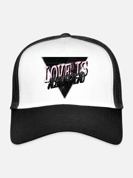 Beach Dinosaur Lover Beard Gang Bodybuilding - Trucker Cap - white/black - Front