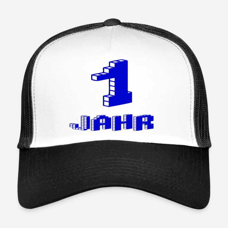 1. Jahr Geburtstag blue Trucker Cap