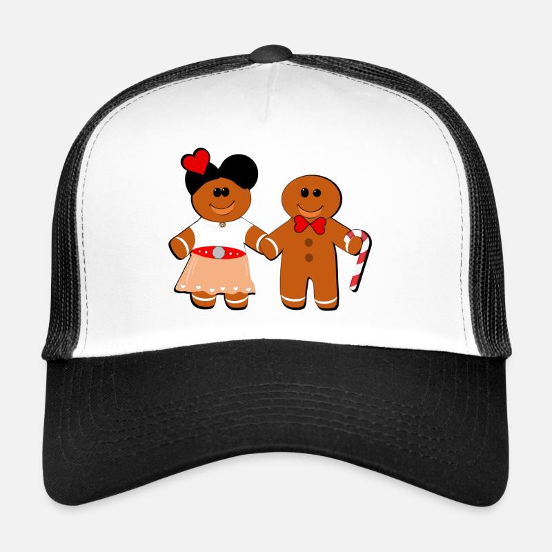 Alsace Couple de Mannele Mannala Casquette trucker 