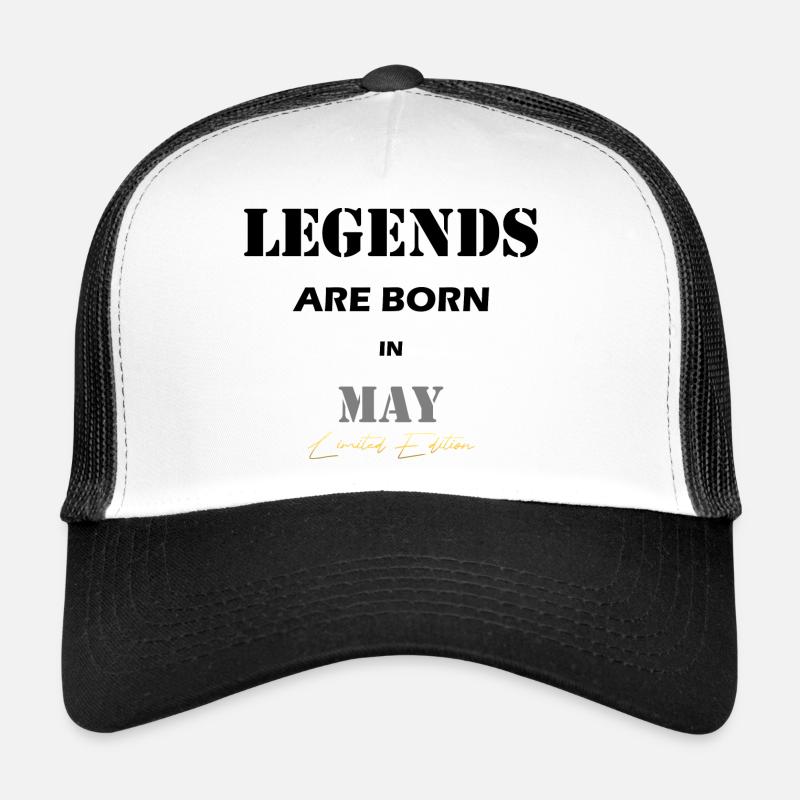 Mai Legends Gift noir Casquette trucker 