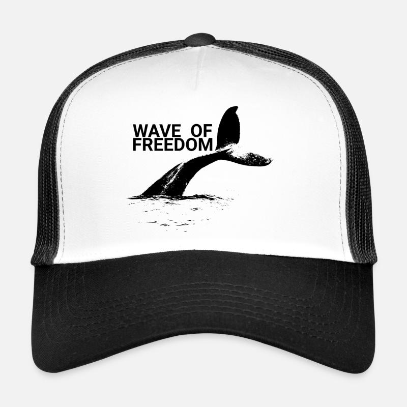 Vague de liberté Casquette trucker 