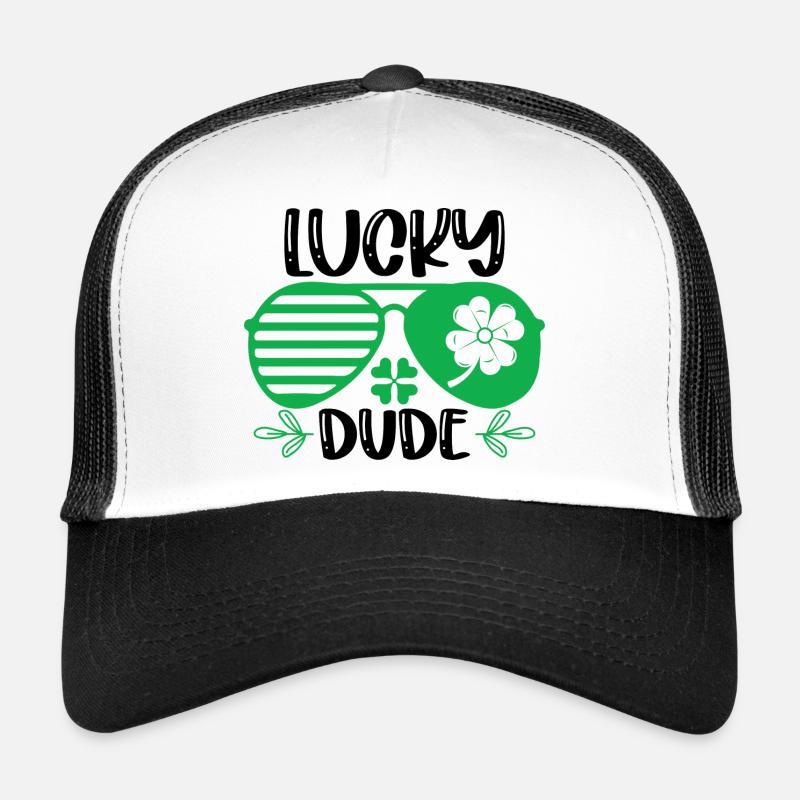 Lucky Dude St. Patrick's Day Trucker Cap