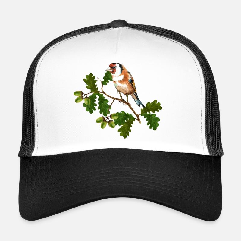 Oiseau coloré Casquette trucker 