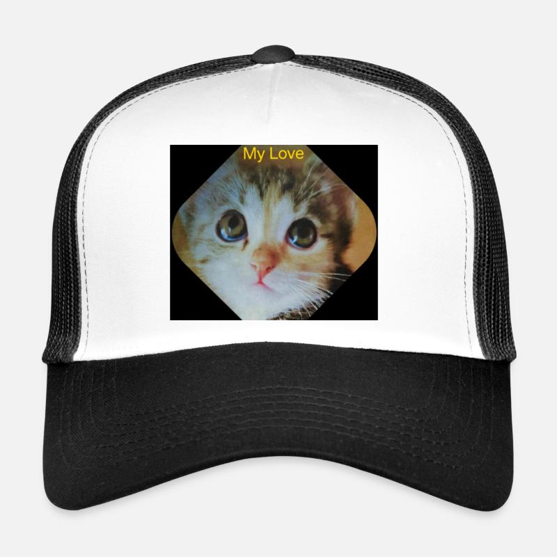 My Design - Trucker Cap - white/black