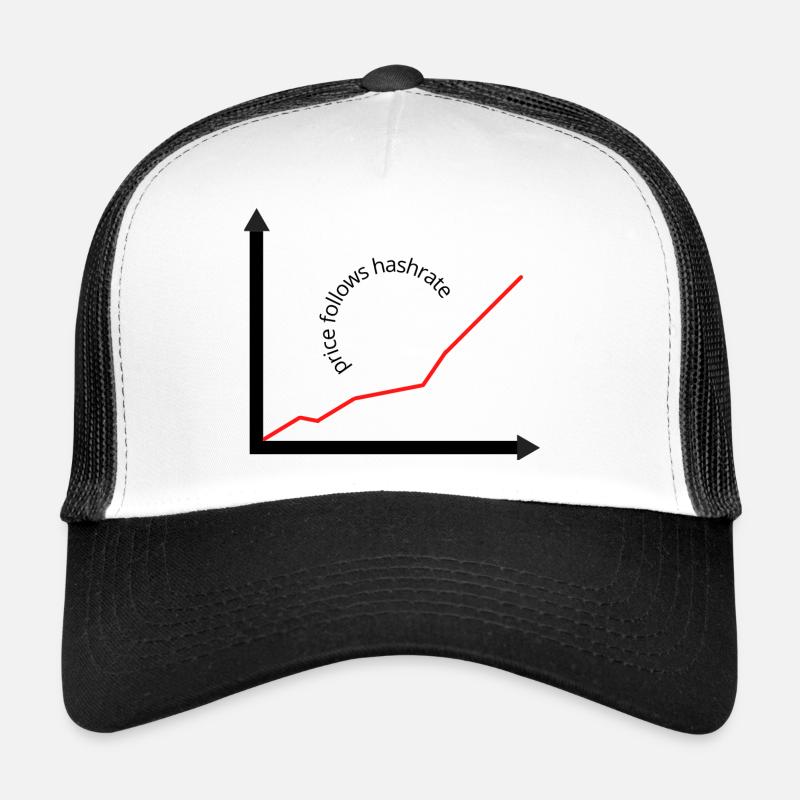 Le prix suit le hashrate Casquette trucker 