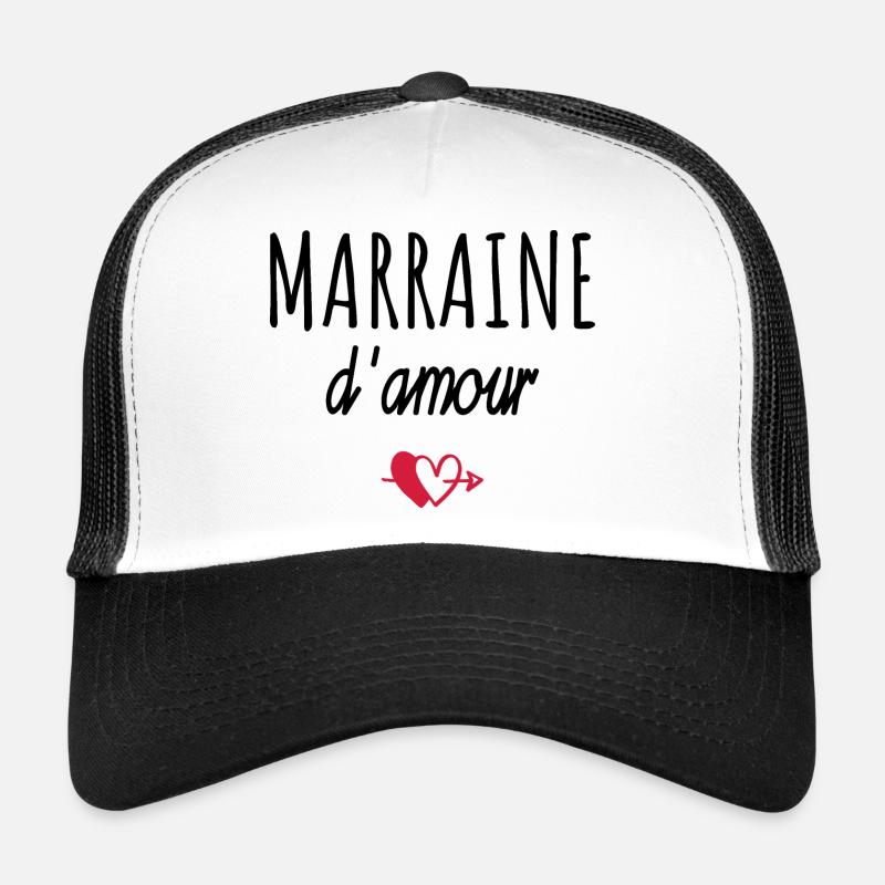 marraine d amour Casquette trucker 