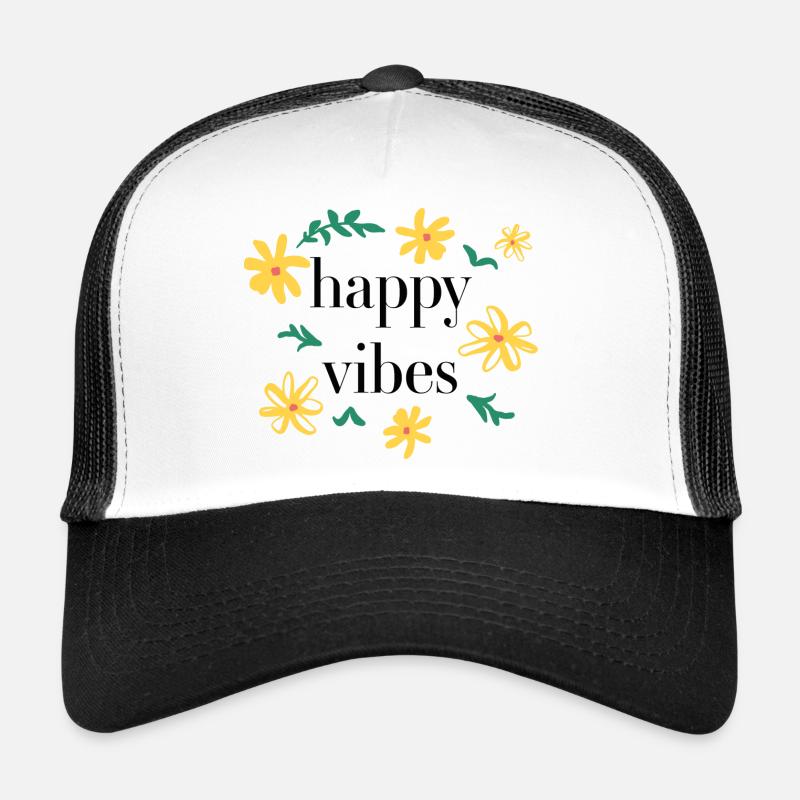 happy vibes Trucker Cap