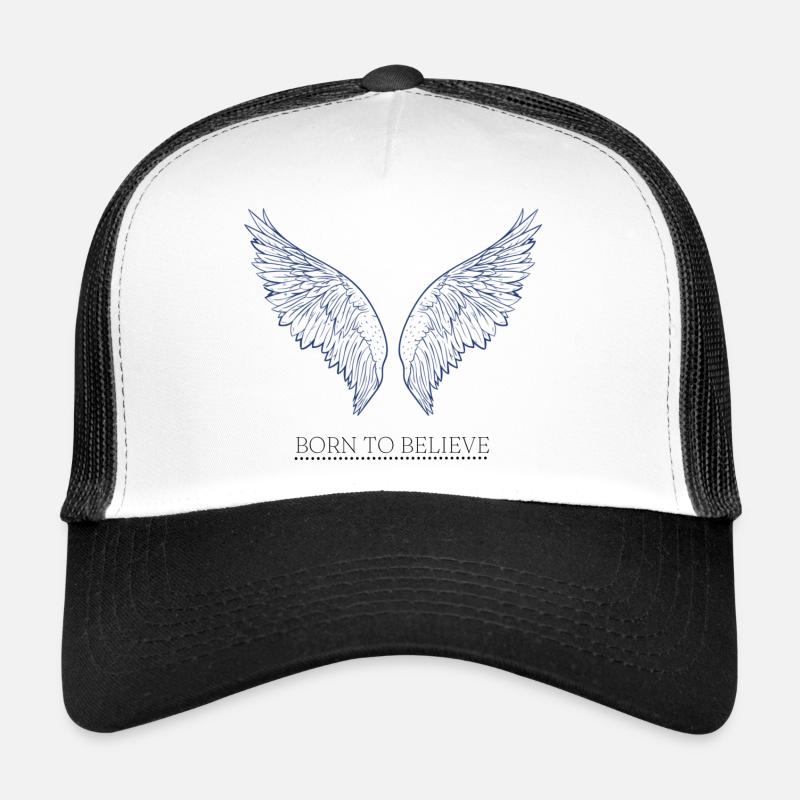 Né pour croire la marchandise Casquette trucker 