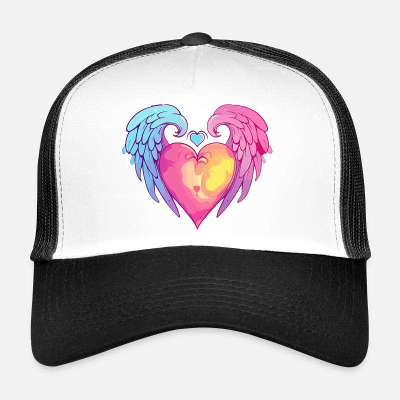 Mon coeur ailé Casquette trucker 