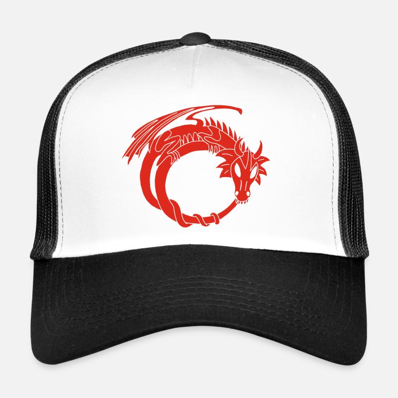 L'anneau du dragon rouge Casquette trucker 