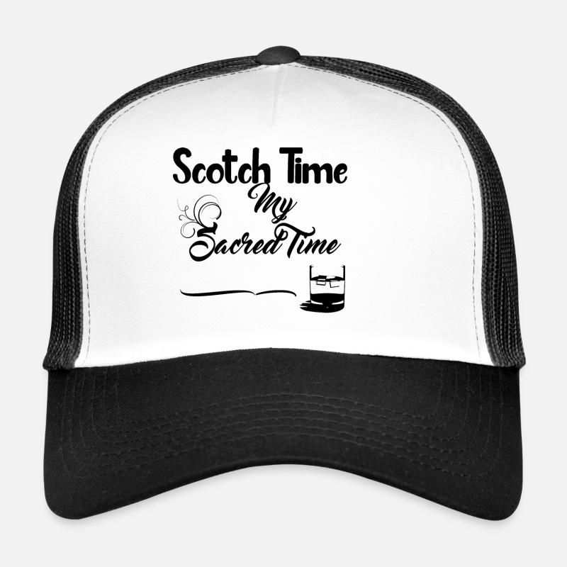 Scotch Time - Alcoholic Drink Trucker Cap