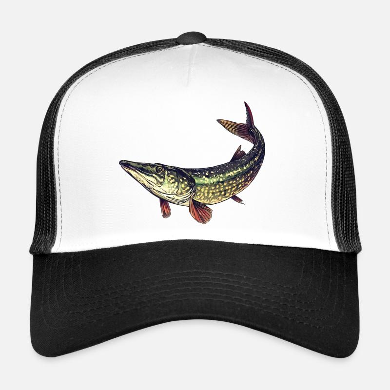 Pêche ciblée au brochet Casquette trucker 