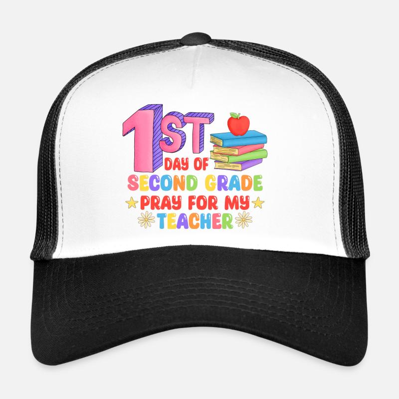 Second grade, back to school Trucker Cap