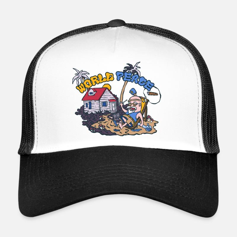 420 World Peace Master Yoshi Trucker Cap