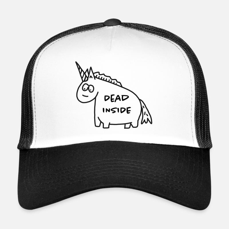 Licorne - Dead Inside Casquette trucker 