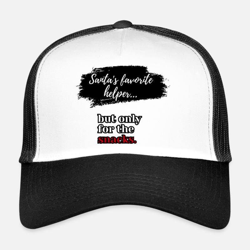 L’assistant préféré du Père Noël... Casquette trucker 