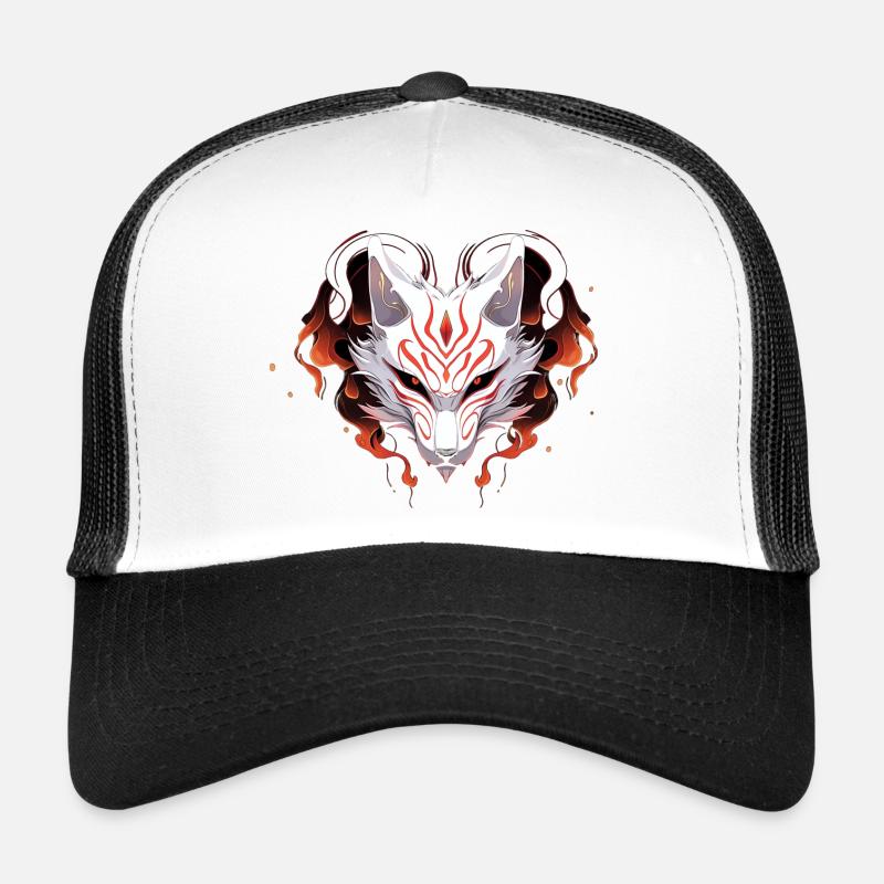 Kitsune mask Trucker Cap