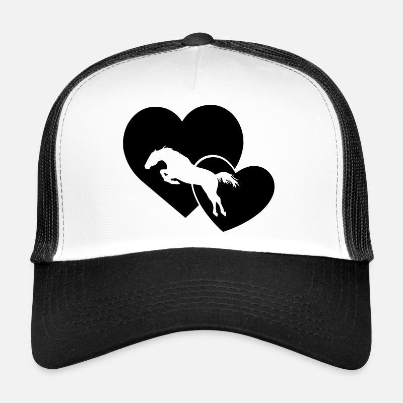 jumping Hearts Trucker Cap